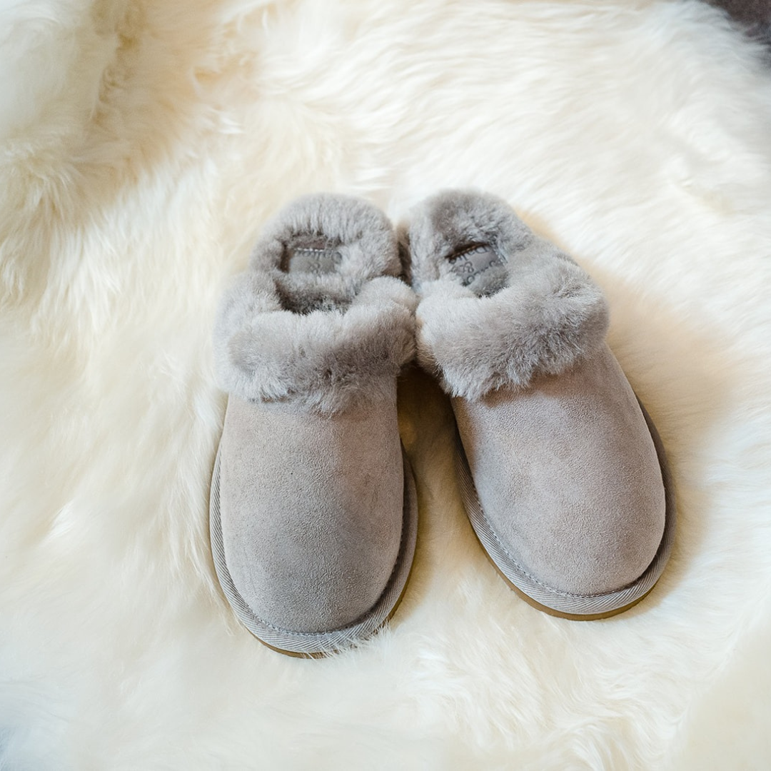Ladies Mule Sheepskin Slippers