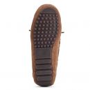 Image of Ladies Chestnut Moccasin Slippers