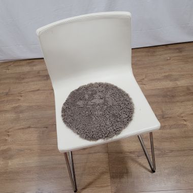 Seat Pad - Mushroom Brown Short Wool - Clearance