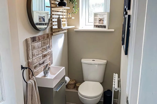 Scandi Bathroom Transformation: From Small & Poky to Warm & Cosy