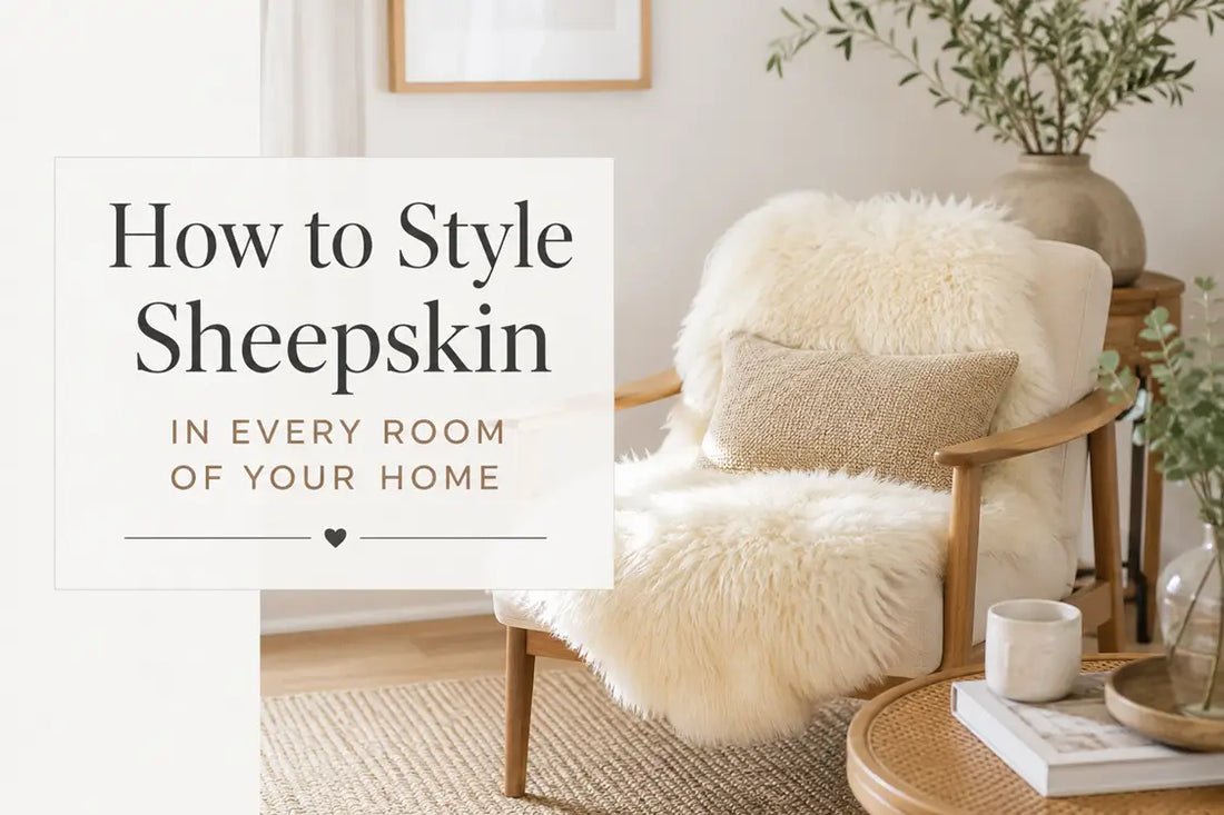 How to Decorate with Sheepskin: Styling Ideas for Every Room