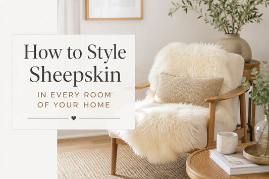How to Decorate with Sheepskin: Styling Ideas for Every Room