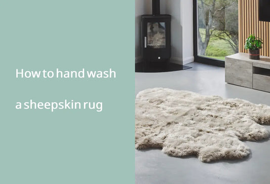 How to Hand Wash a Sheepskin Rug