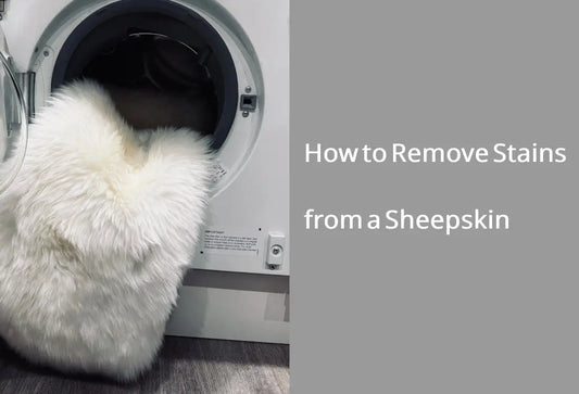 How to Remove Stains from a Sheepskin Rug