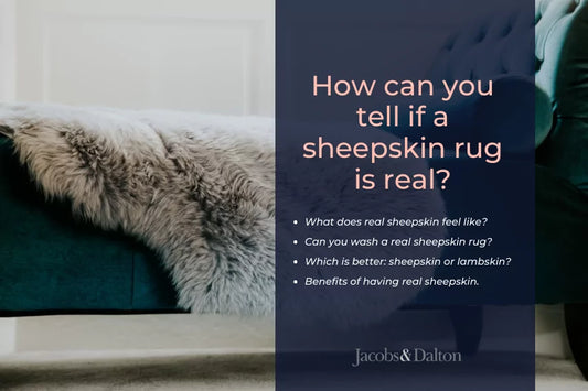 How Can You Tell if a Sheepskin Rug is Real?