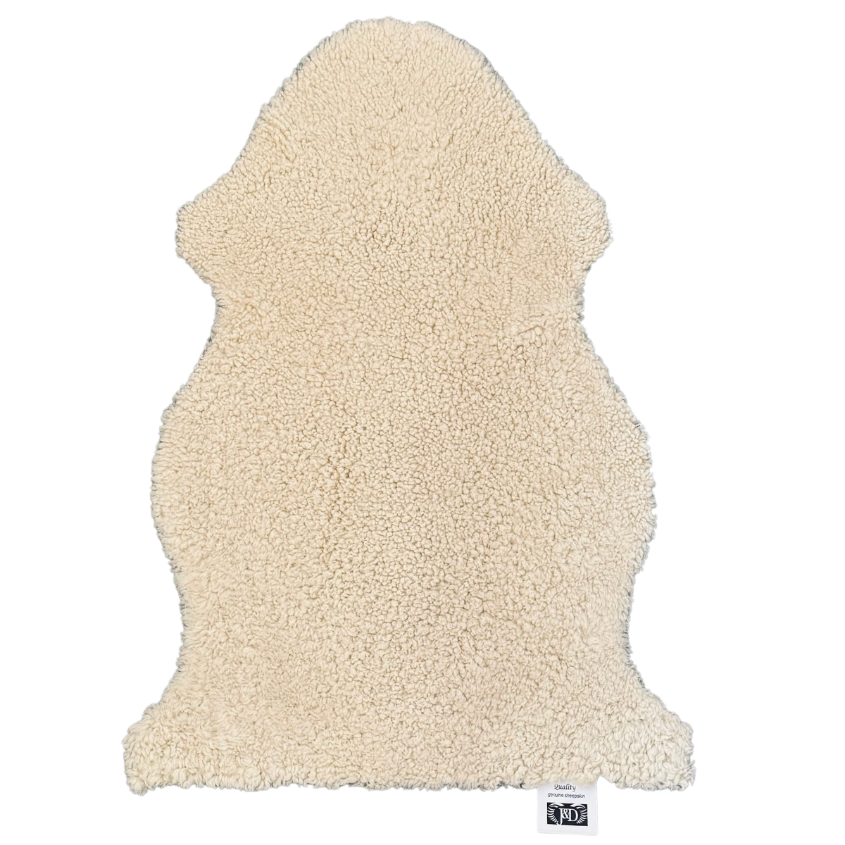 Short Wool Sheepskin Rug