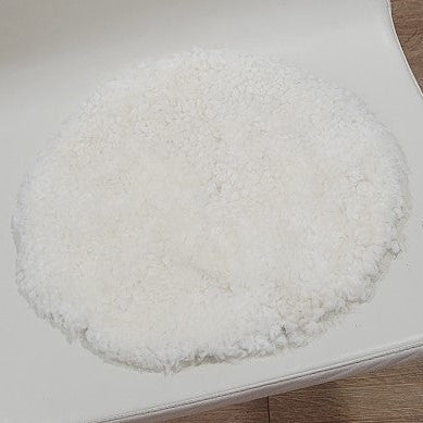 Circle Short Wool Seat Pad