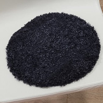 Circle Short Wool Seat Pad