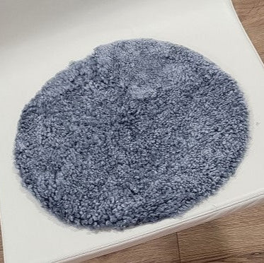 Circle Short Wool Seat Pad