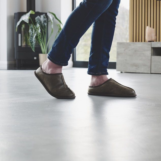 Men's Sheepskin Mule Slippers