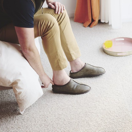 Men's Sheepskin Mule Slippers