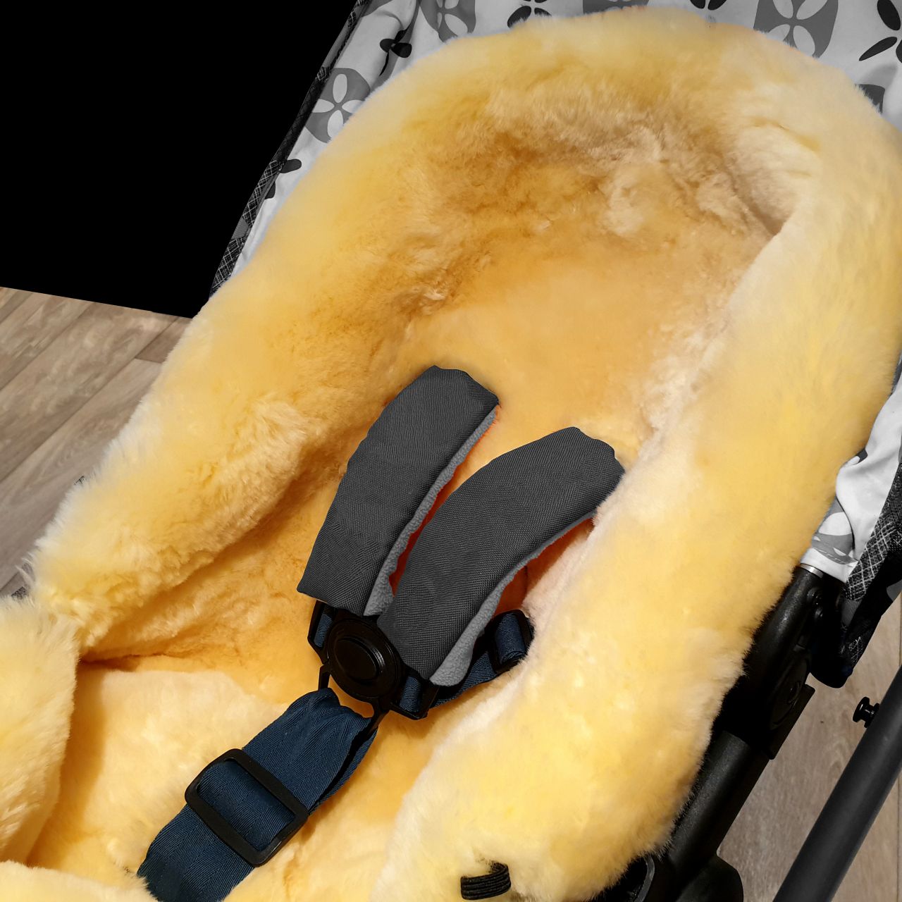 sheepskin cosy toes for pushchairs
