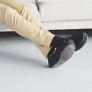 Image of Men's Black Moccasin Slippers